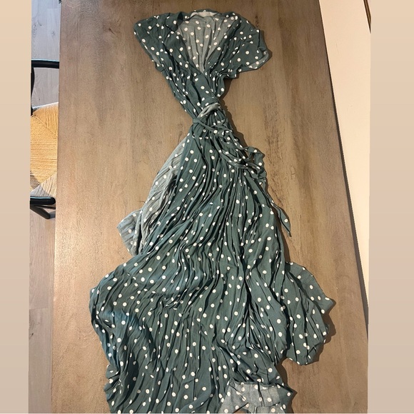 Vici Dolls Green Polka Dot Dress - Picture 5 of 7